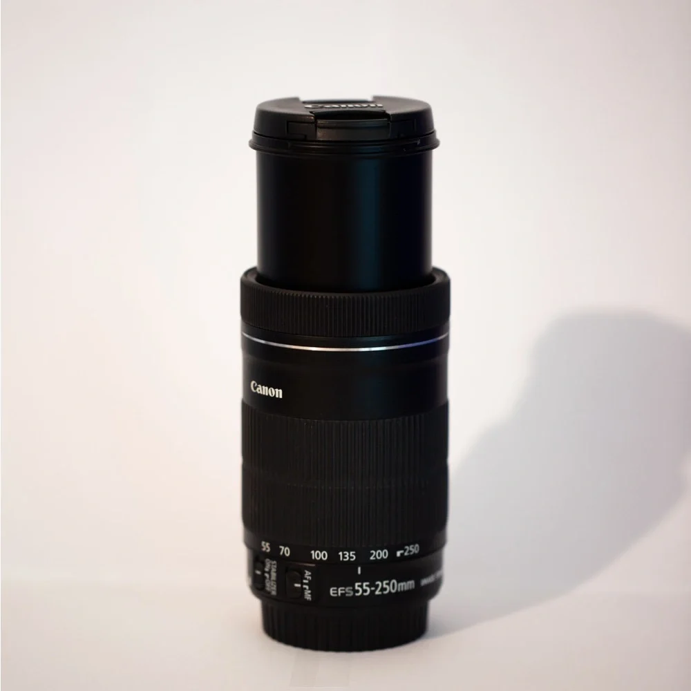 Canon EOS Rebel T5 with 3 lenses and accessories (see description).